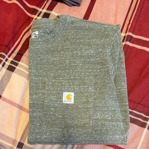 Carhartt Green Heather Pocket T-Shirt